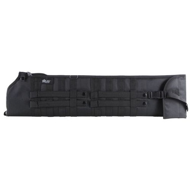 US PeaceKeeper P13035 Shotgun Scabbard  Black 600D Polyester 29.50"/34.50" L (Extended) x 7.50" H