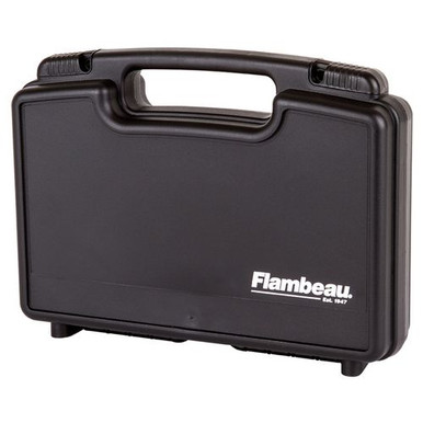 Flambeau 6450SC Safe Shot Pistol Case 13.375" L x 7.25" W x 3" D Polymer Black