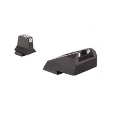 Trijicon 3-Dot Green Suppressor Height Night Sights fits S&W M&P/SD9 VE and SD40 VE Pistols