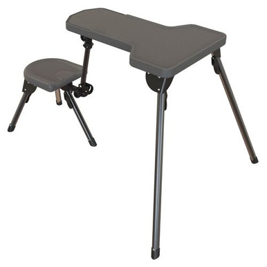 Caldwell 1084745 Stable Table Lite Shooting  Bench Black 23" W x 34" L x 32" H