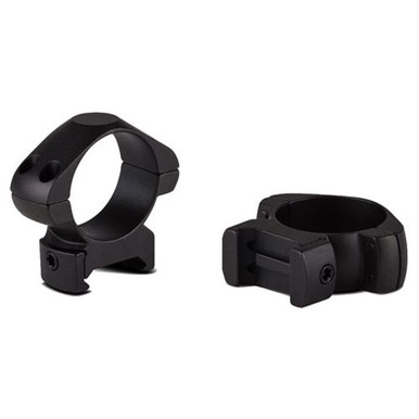 Konus 7401 Scope Ring Set  Picatinny/Weaver Medium 1" Matte Black Steel