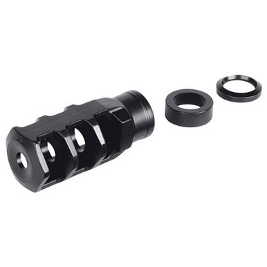 Sig Sauer KITTRDCOMP Tread  223 Rem,5.56x45mm NATO Compensator 1/2"-28 tpi Black Steel
