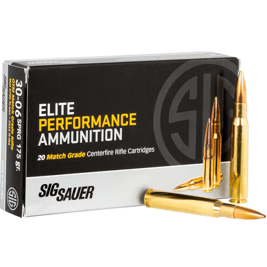 Sig Sauer Elite Match Grade  30-06 Springfield 175 gr Rifle Ammo