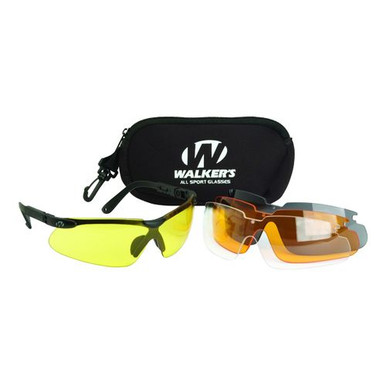 Walker's Game Ear GWPASG4L2 Shooting Glasses