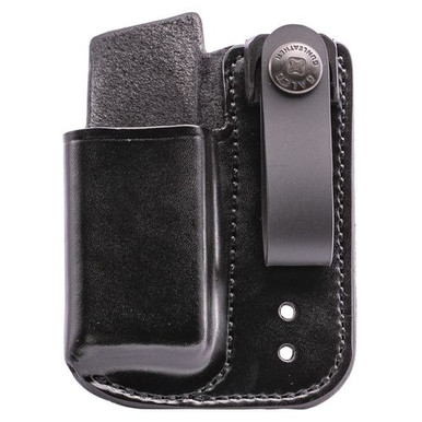 Galco IWBMC26B IWB  Single Inside The Waistband Magazine Carrier S&W M&P Shield 45 1.75" Belt Black Leather