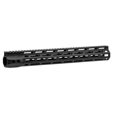 Wilson Combat TRMLOK15 M-LOK Rail  AR-15 Black Hardcoat Anodized 6005A-T5 Aluminum 15" M-LOK