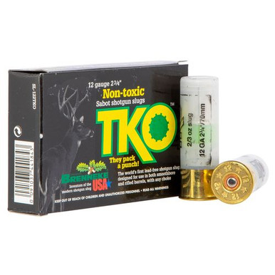 Brenneke SL122TKO TKO  12 Gauge 2.75" 2/3 oz 5 Bx/ 50 Cs