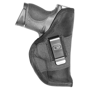 Crossfire Shooting Gear CRFGRPCLPSA1C3 Grip Clip  Black 1680D Ballistic Nylon IWB 3-3.5" Compact Ambi Hand