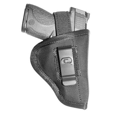 Crossfire Shooting Gear CRFTUSA1C3 Undercover  Black 1680D Ballistic Nylon IWB/OWB 3-3.5" Compact Ambi Hand
