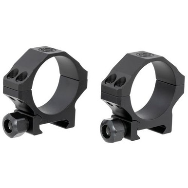 Sig Sauer Electro-Optics SOA10015 Alpha1 Hunting Scope Ring Set Weaver Low 34mm Black Powder Coated Aluminum