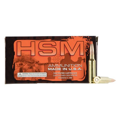HSM 22311N Match  223 Rem 77 gr Sierra MatchKing Hollow Point Boat-Tail 50 Bx/ 20 Cs