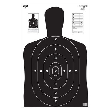 Birchwood Casey 37020 EZE-Scorer BC-27 Silhouette Paper Target 23" x 35" 5 Per Pack