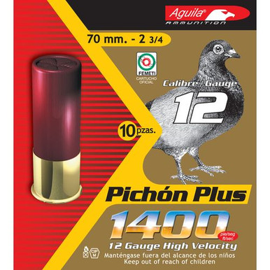 Aguila 1CHB1296 Competition  12 Gauge 2.75" 1 1/4 oz 8 Shot 10 Bx/ 25 Cs