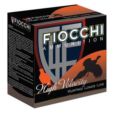 Fiocchi 12HV6 High Velocity  12 Gauge 2.75" 1 1/4 oz 6 Shot 25 Bx/ 10 Cs