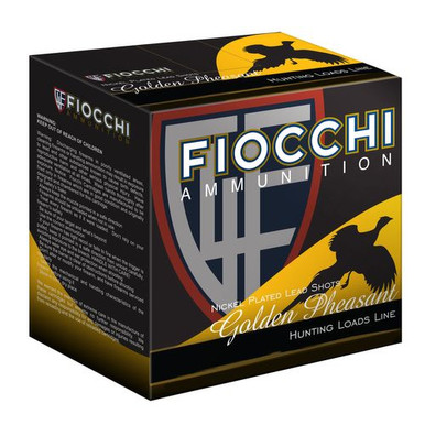 Fiocchi 123GP4 Golden Pheasant  12 Gauge 3" 1 3/4 oz 4 Shot 25 Bx/ 10 Cs