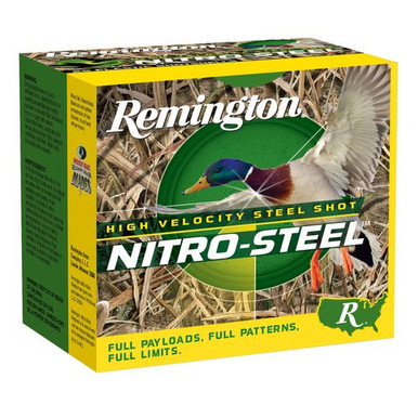 Remington Ammunition 20794 Nitro Steel  12 Gauge 3" 1 1/4 oz BB Shot 25 Bx/ 10 Cs