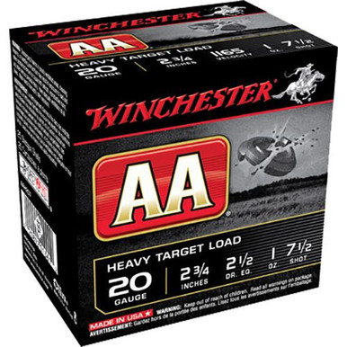Winchester Ammo AA Heavy 20 Gauge 2.75" 1 oz 7.5 Shot - AAH207