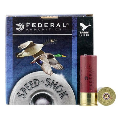 Federal WF1453 Speed-Shok 12 Gauge 2.75" 1 1/8 oz 3 Shot 25 Bx/ 10 Cs