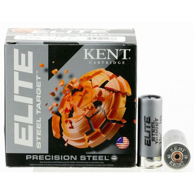 Kent Cartridge E12ST287 Elite Steel Target 12 Gauge 2.75" 1 oz 7 Shot 25 Bx/ 10 Cs
