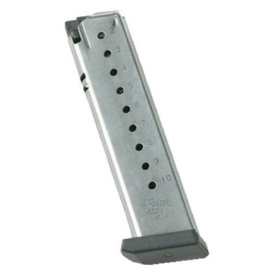 Sig Sauer MAG2204510 OEM  Stainless Detachable 10rd for 45 ACP Sig P220