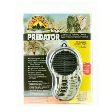 Cass Creek 010 Ergo Electronic Predator Electronic Call Cottontail/Jackrabbit Sounds Attracts Predators Camo Plastic