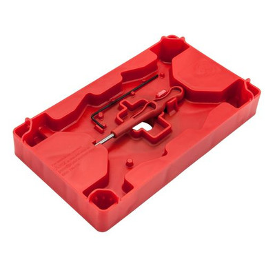 Apex Tactical 104110 Armorer's Tray Red Polymer Pistol
