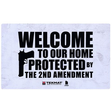 TekMat TEK422AMENDMENT Door Mat  2nd Amendment 25" x 42"