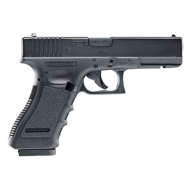 Glock Air Pistol 2255208 Glock 17 Gen3 CO2 177 BB 18rd Black Frame Black Polymer Grip