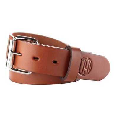 1791 Gunleather BLT014448CBRA Gun Belt 01  44"-48" Leather 1.50" Wide Classic Brown