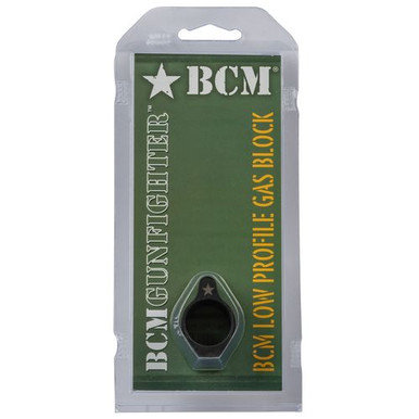 BCM LGB-750 Gas Block Low Profile .75" Black Phosphate