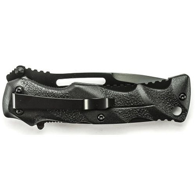 Smith & Wesson Black Ops M.A.G.I.C. Assisted Opening Liner Lock Folding Knife Partially Serrated Drop Point Blade