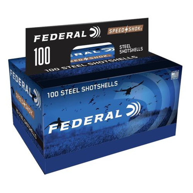 Federal WF1421004 Speed-Shok  12 Gauge 3" 1 1/4 oz 4 Shot 100 Bx/ 2 Cs