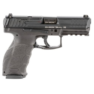 HK 81000485 VP9 Optic Ready 9mm Luger 4.09" 10+1 (2) Black Black Steel Slide Black Interchangeable Backstrap Grip