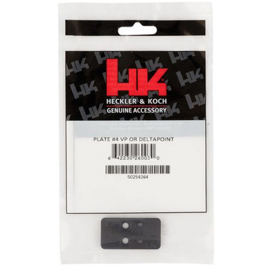 HK 50254264 Optics Plate #4 Black HK VP9 w/Optic Cuts Steel Handgun