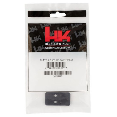 HK 50254265 Optics Plate #5 Black HK VP9 w/Optic Cuts Steel Handgun