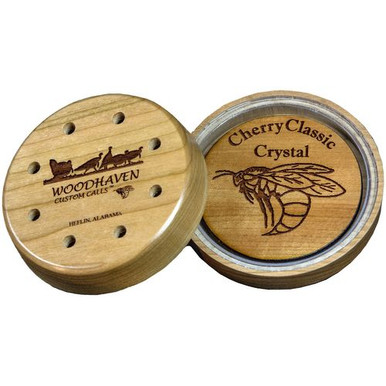Woodhaven WH055 Cherry Classic  Friction Call Attracts Turkeys Natural Crystal/Wood