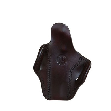 1791 Gunleather ORBH1SBRR Optics Ready BH1 Belt Holster Signature Brown Leather OWB 1911 4"-5" Right Hand