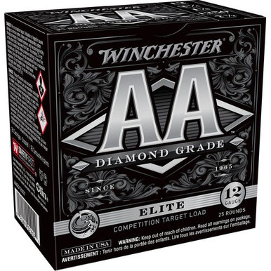 Winchester Ammo AADG12507 AA Diamond Grade 12 Gauge 2.75" 1 1/8 oz 7 Shot 25 Bx/ 10 Cs