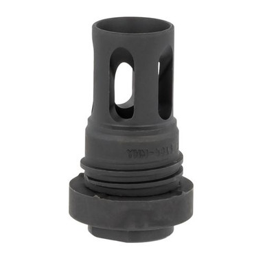 Yankee Hill 431536A Mini QD  Flash Hider 5.56 NATO Black Phosphate 1/2"-36 tpi