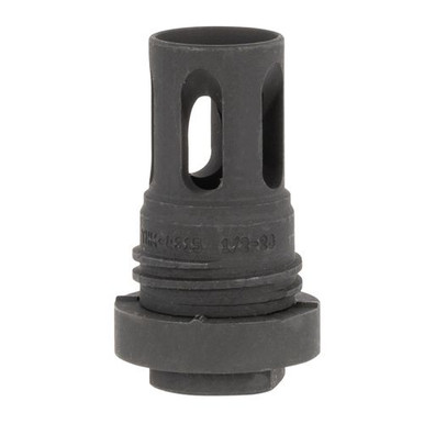 Yankee Hill 431528A Mini QD  Flash Hider 5.56 NATO Black Phosphate 1/2"-28 tpi