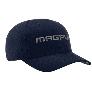 Magpul MAG1103-410 Wordmark Stretch Fit Navy Adjustable Snapback S/M Fitted