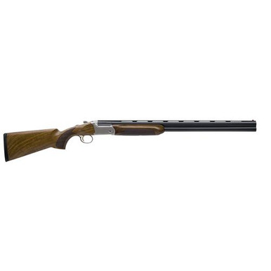 Akkar 111326 Churchill 812 Field 410 Gauge 26" 2rd 3" Silver Rec Checkered Walnut Stock Right Hand (Full Size) Includes 3 Extended Chokes