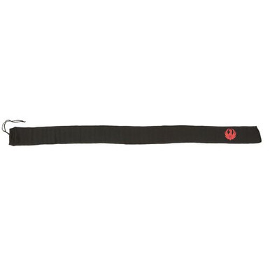 Ruger 13401 Gun Sock  Black Knit with Silkscreened Ruger Logo for 52" Rifle, Shotgun