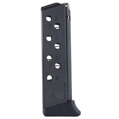 Mec-Gar MGWPP32FRB OEM  Blued Detachable with Finger Rest 8rd for 32 ACP Walther PP