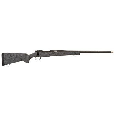 Howa HSCF65CGRY 1500  6.5 Creedmoor 5+1 Cap 24" Black Rec/Barrel Gray with Black Webbing Fixed HS Precision Stock Right Hand (Full Size)