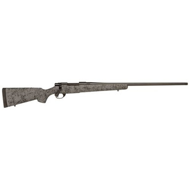 Howa HHS45531 1500  6.5 PRC 3+1 Cap 24" TB Black Rec/Barrel Gray with Black Webbing Fixed HS Precision Stock Right Hand (Full Size)