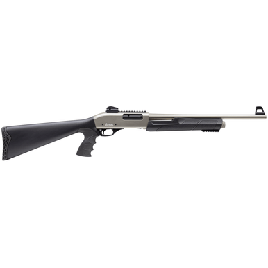 Citadel FRPAT1220NKL CDA-12 Force Pump 12 Gauge 20" 3+1 3" Silver Marinecote Rec/Barrel Black Synthetic Stock Right Hand