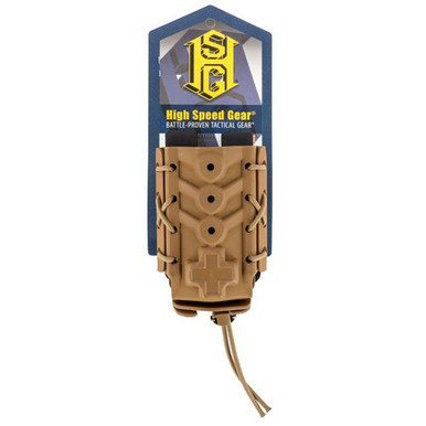 High Speed Gear 11TQK0CB Tourniquet TACO  2" Coyote Brown Nylon Clip Mount