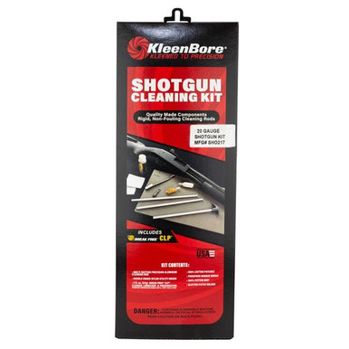 Kleen-Bore SHO217 Shotgun Classic Kit  20 Gauge