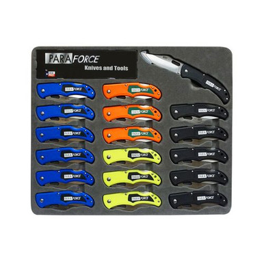 AccuSharp 801LBKS ParaForce Lockback Knife Display 18 Piece